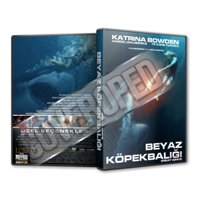 Beyaz Köpekbalığı - Great White - 2021 Türkçe Dvd Cover Tasarımı